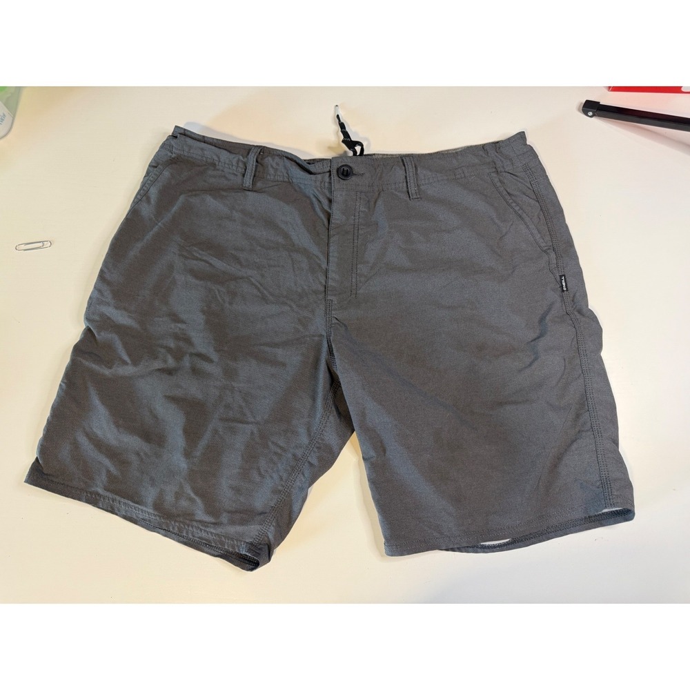 ONeill Hybrid Mens Boardshorts Gray Stretch Swim Surf Shorts Size 40